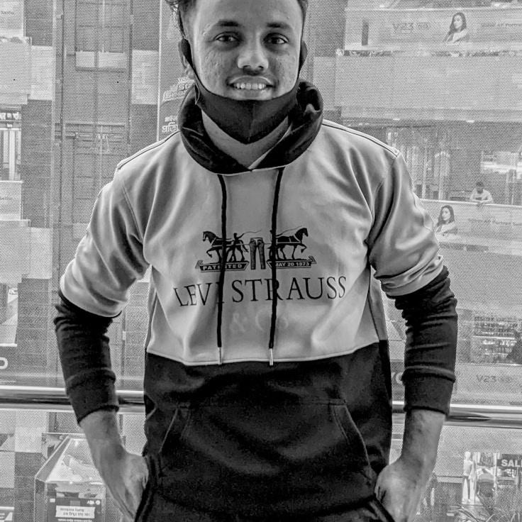 Portrait of a group coordinator and fusion cooking expert